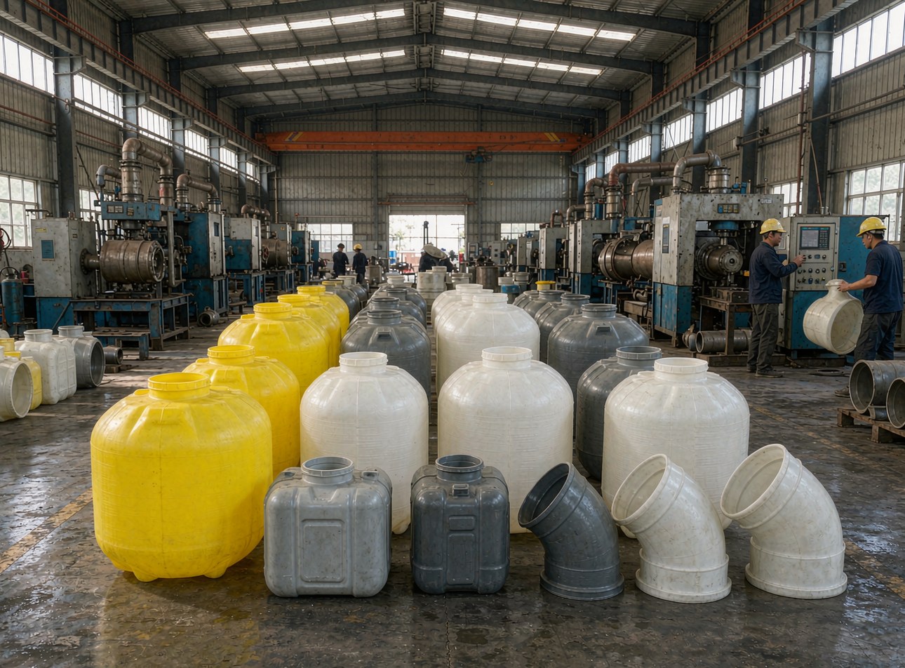 滚塑汽车油箱与工业部件专题 — OEM 级耐油抗冲击方案